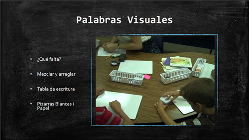 Sight Words Spanish 